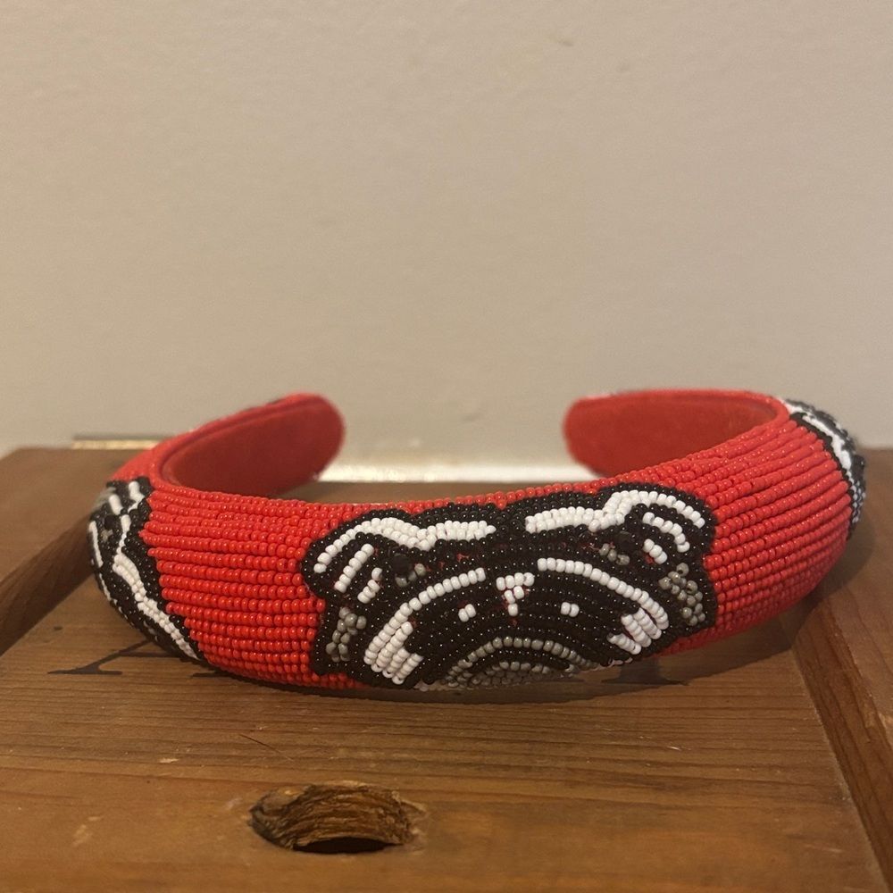 NEW Georgia bulldogs beaded headband